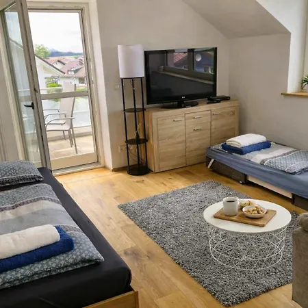 شقة Panorama Im Allgaeu Mit Balkon, Garten Und Stellplatz ماركتوبردورف