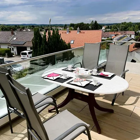 Apartament Panorama Mit 2 Schlafzi Im Allgaeu Mit Balkon
