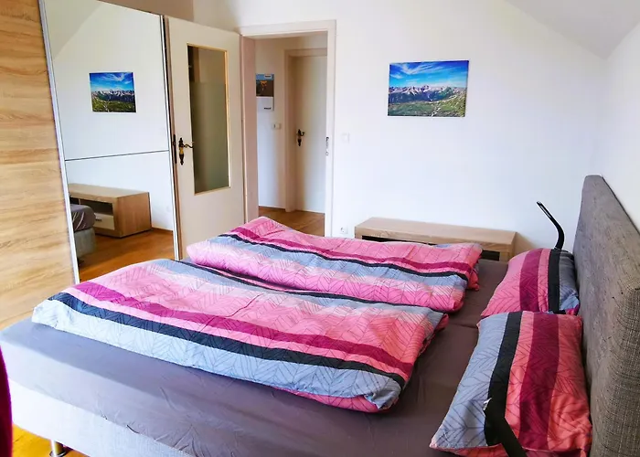 Panorama Apartment Im Allgaeu Mit Balkon, Garten Und Stellplatz * Marktoberdorf